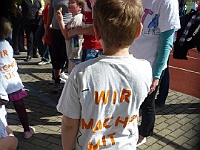 Das Motto des Tages Wir machen mit!